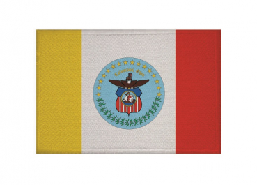 Aufnäher Patch Columbus City Aufbügler Fahne Flagge