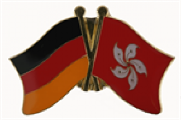 Freundschaftspin Deutschland - Hong-Kong