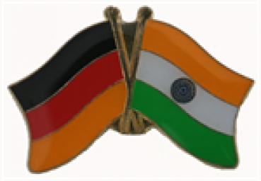 Freundschaftspin Deutschland - Indien
