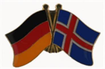 Freundschaftspin Deutschland - Island