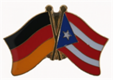 Freundschaftspin Deutschland - Puerto Rico