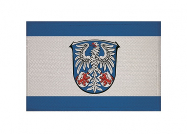 Aufnäher Patch Dautphetal Aufbügler Fahne Flagge