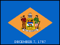 Flagge Fahne Delaware 90x150 cm