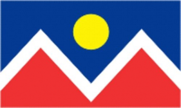 Flagge Fahne Denver 30x45 cm Stockflagge Hohlsaum