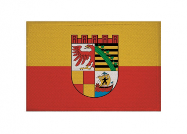 Aufnäher Patch Dessau Rosslau  Aufbügler Fahne Flagge