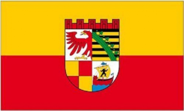 Flagge Fahne Dessau Roßlau 30x45 cm Stockflagge Hohlsaum