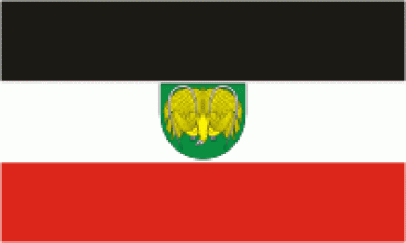 Aufkleber Saarlouis Flagge Fahne 18 x 12 cm Autoaufkleber