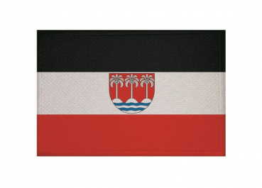 Aufnäher Patch Deutsch Samoa Aufbügler Fahne Flagge