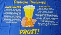 Flagge Fahne Deutsche Bierflagge  90x150 cm