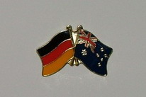 Freundschaftspin Deutschland - Australien