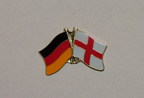 Freundschaftspin Deutschland - England