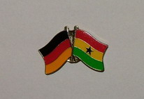 Freundschaftspin Deutschland - Ghana