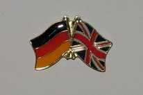 Freundschaftspin Deutschland - Großbritannien