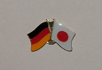 Freundschaftspin Deutschland - Japan