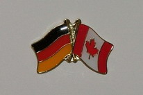 Freundschaftspin Deutschland - Kanada