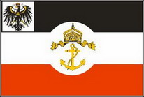 Flagge Fahne Dienstflagge Staatsfahrzeuge und Staatsgebäude der Marine Preussen 90x150 cm