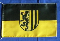 Tischflagge Dresden