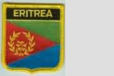 Aufnäher Eritrea Schrift oben