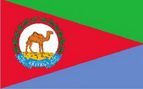 Flagge Fahne Eritrea Präsident Premiumqualität
