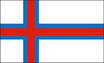 Flagge Fahne Faroer Inseln 90x150 cm