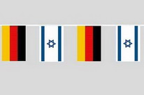 Flaggenkette Deutschland - Israel