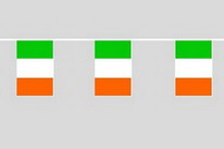 Flaggenkette Irland