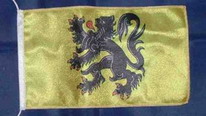 Tischflagge Flandern