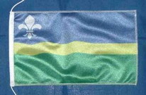 Tischflagge Flevoland