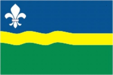 Tischflagge Flevoland 10x15cm mit Ständer Tischfahne Miniflagge