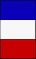 Flagge Fahne Hochformat Frankreich