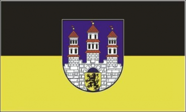 Tischflagge Freiberg 10x15cm mit Ständer Tischfahne Miniflagge