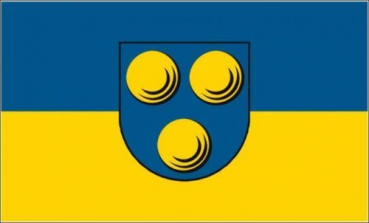 Tischflagge Freiberg am Neckar 10x15cm mit Ständer Tischfahne Miniflagge