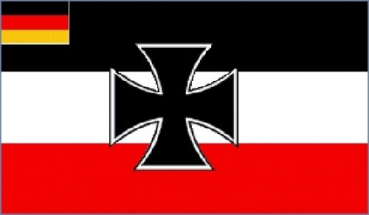 Flagge Fahne Gösch Weimarer Republik 90x60 cm *P