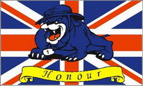 Flagge Fahne Großbritannien Bulldogge 90x150 cm