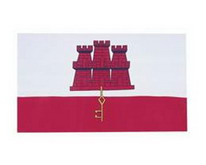 Flagge Fahne Gibraltar British Territorium 90x150 cm