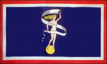 Flagge Fahne Glückstadt 30x45 cm Stockflagge Hohlsaum