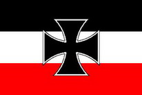 Flagge Fahne Gösch Kriegsmarine 90x150 cm