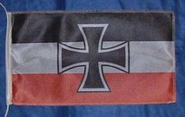 Tischflagge Gösch Kriegsmarine