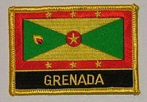 Aufnäher Grenada Schrift unten