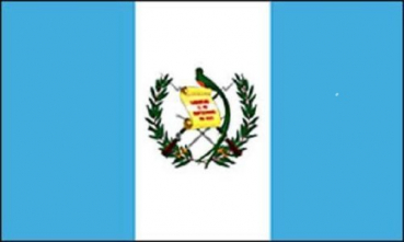 Tischflagge Guatemala 10x15cm mit Ständer Tischfahne Miniflagge