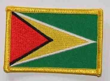 Aufnäher Guyana