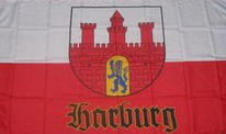 Flagge Fahne Hamburg Harburg alt 90x150 cm