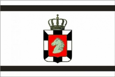 Tischflagge Herzogtum Lauenburg 10x15cm mit Ständer Tischfahne Miniflagge