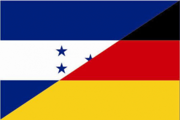 Flagge Fahne Honduras-Deutschland Freundschaftsfahne 90x60 cm *P