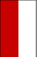 Flagge Fahne Hochformat Indonesien
