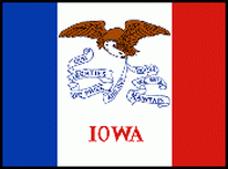 Flagge Fahne Iowa 90x150 cm