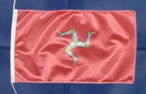 Tischflagge Isle of Man