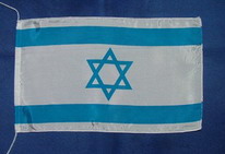 Tischflagge Israel