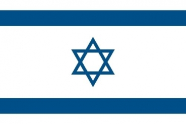 Tischflagge Israel 10x15cm mit Ständer Tischfahne Miniflagge