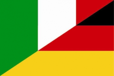 Flagge Fahne Italien-Deutschland Freundschaftsfahne 90x60 cm *P